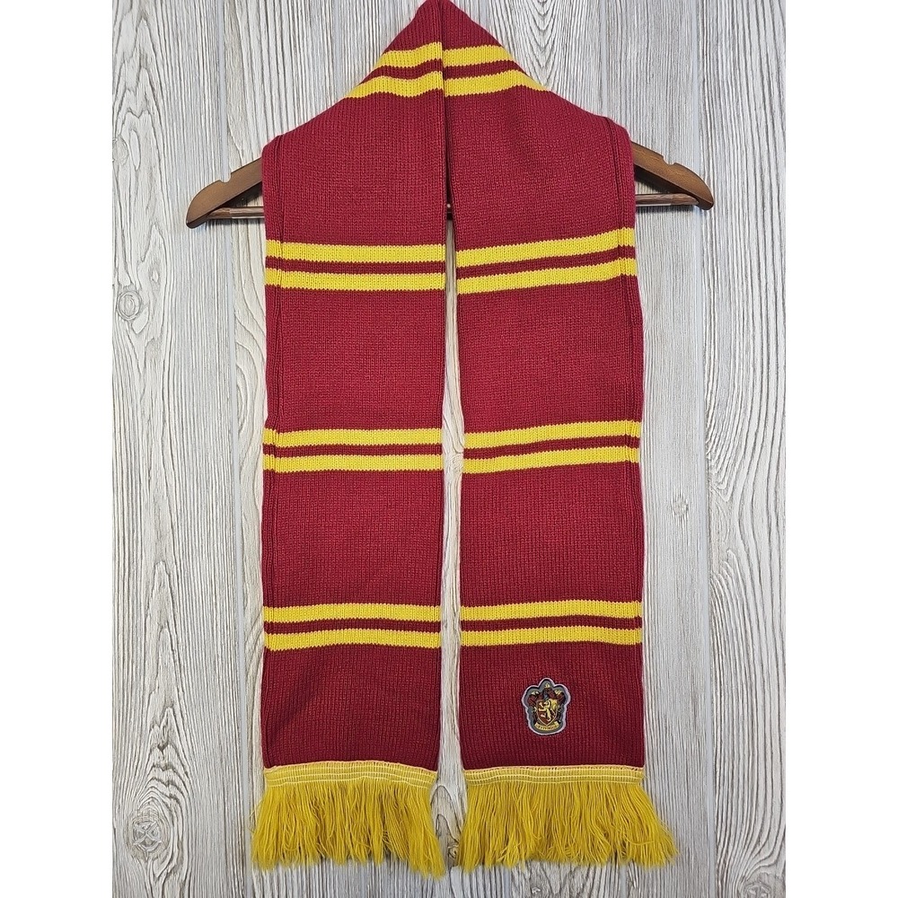 Harry Potter‎ Gryffindor Scarf Red Yellow Knit Fringed Cosplay Costume Outdoors